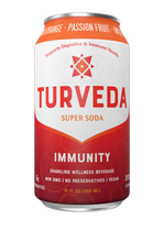Immunity-Blood Orange/Passion Fruit Prebiotic Super Soda (8 Pack)