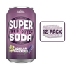 VANILLA LAVENDER +Ashwagandha Prebiotic SUPER SODA (12 Pack)