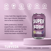 VANILLA LAVENDER +Ashwagandha Prebiotic SUPER SODA (12 Pack)