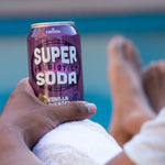 VANILLA LAVENDER +Ashwagandha Prebiotic SUPER SODA (12 Pack)