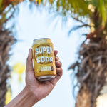 LEMON GINGER +Turmeric Prebiotic SUPER SODA (12 Pack)
